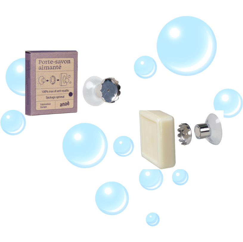 🌿Porte savon aimanté